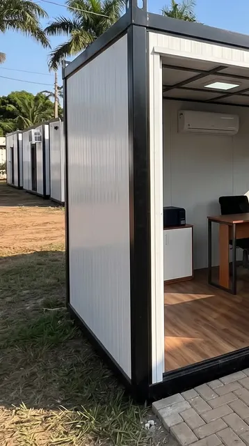 Container escritório climatizado da Moreira Container